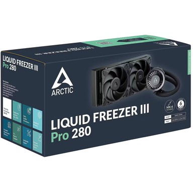 ARCTIC Vodeno hlađenje Liquid Freezer III 280 Pro, crni