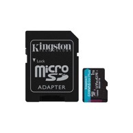 KINGSTON Memorijska kartica microSDXC Canvas Go Plus Gen4, 1TB, 200MB/s, A2, U3, V30, s adapterom