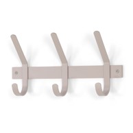 SPINDER DESIGN Siva/bež metalna zidna vješalica Dexter