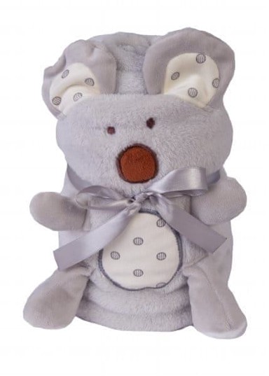 BABYMATEX Deka WILLY, 85x100 cm, medvjedić