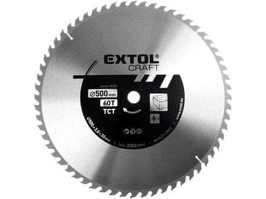 EXTOL CRAFT List kružne pile 19125, 500 x 3,0 x 30 mm