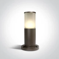 Stajaća svjetiljka, 1xE27, 20W, PLC, 230V, H350 mm, IP54, DM67100/BR, smeđa