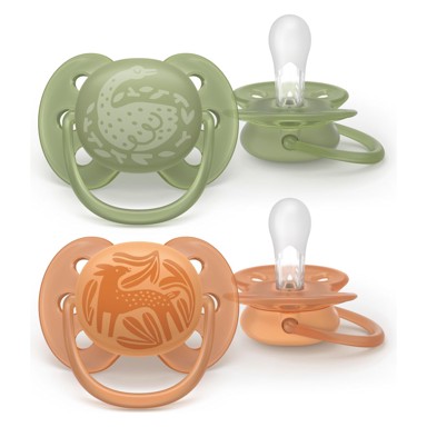 AVENT Duda varalica SCF093/06, silikon Ultra Soft, 18m+, muška, jednobojna, 2 komada