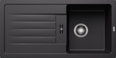 BLANCO Sudoper Favum 45 S Silgranit, crna