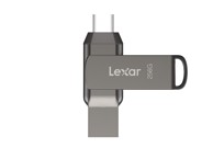 LEXAR USB memorija JumpDrive Dual Drive D400 LJDD400256G-BNQNG, 256 GB, USB 3.1 Type-C, 130 MB/s