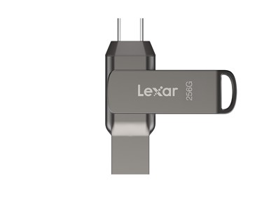 LEXAR USB memorija JumpDrive Dual Drive D400 LJDD400256G-BNQNG, 256 GB, USB 3.1 Type-C, 130 MB/s