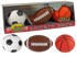 Set mekih sportskih lopti, 3 u 1