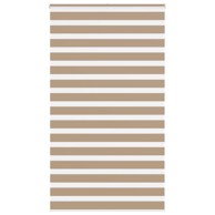 Zebra zavjesa, 120 x 230 cm, širina tkanine 115,9 cm, poliester, pješčano smeđa