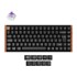 KEYCHRON Tipkovnica mehanička K2 HE, bežična, aluminijska, Gateron Nebula magnetski prekidači, RGB, crna (K2H-F1-UK)