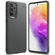 RINGKE Izdržljiva i fleksibilna maskica, Galaxy A73, oniks siva