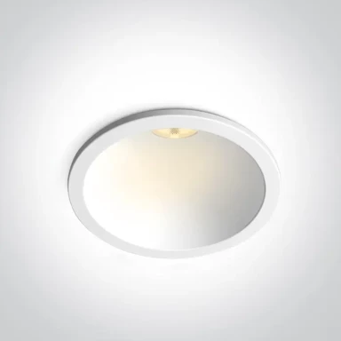 ONE LIGHT Ugradbena svjetiljka 7w cct ip20 230v darklight bijela dm10107d/w/v