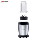 ALPINA Blender za smoothie, 1200 W, 1 l, crni i srebrni