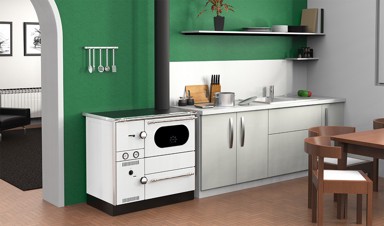 ALFA-PLAM Štednjak za etažno Term 20, desni, bijeli