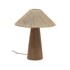 KAVE HOME Svjetlo smeđa stolna lampa sa sjenilom od jute (visina 46 cm) Renee 