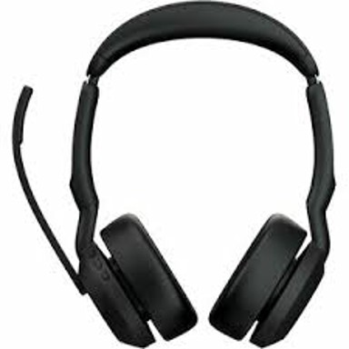 JABRA Slušalice Evolve2 55 UC, crne, Link380c, on-ear, Stereo, USB, BT, stalak