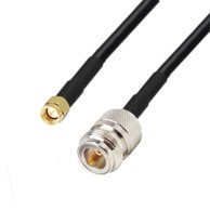 Antenski kabel N utičnica / SMA utikač, LMR240, 3 m