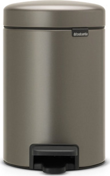 BRABANTIA NewIcon kanta s pedalom, 3 l, platina