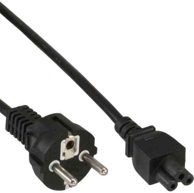 INLINE Kabel za napajanje 4043718088461, CEE7/7-C5, 10 m, crna