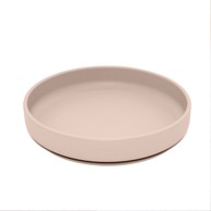 PETITEMARS Silikonski tanjur s vakuumom 6 m+ Take&Match, Desert Sand