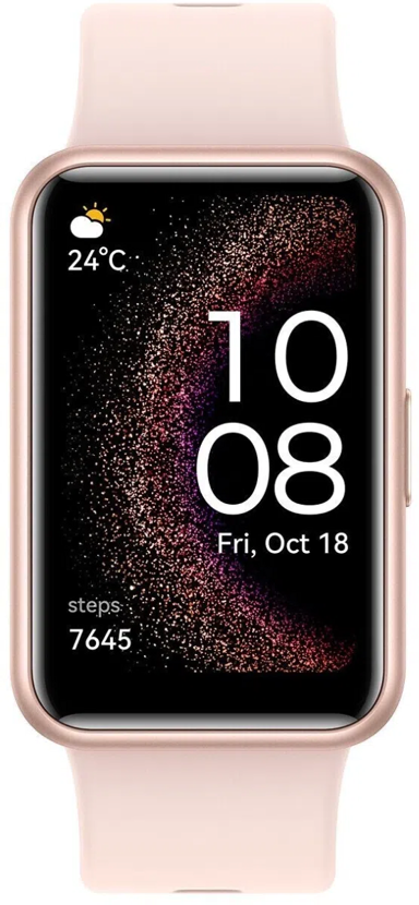 HUAWEI Pametna narukvica Fit SE Nebula Pink Stia-B39, ružičasta (korišten artikl)