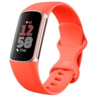 FITBIT Fitness narukvica Charge 6 Coral band narančasta
