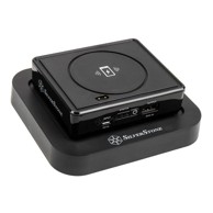 SILVERSTONE Docking stanica SST-QIB052-D Qi, Micro USB, USB, crna