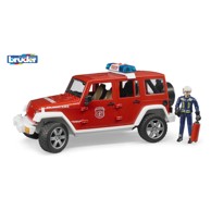 BRUDER Vatrogasno vozilo Jeep Wrangler, s figurom