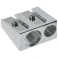 FABER-CASTELL Metalno šiljilo, 2 rupe