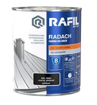 RAFIL RADACH krovna boja tamno crna, polumat, 0,75 l