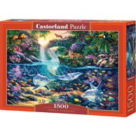 CASTORLAND Puzzle Jungle Paradise, 1500 kom., flora i fauna
