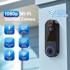 LIFESMART Pametno video zvono, 1080p, Wi‑Fi, AI detekcija, dvosmjerni zvuk