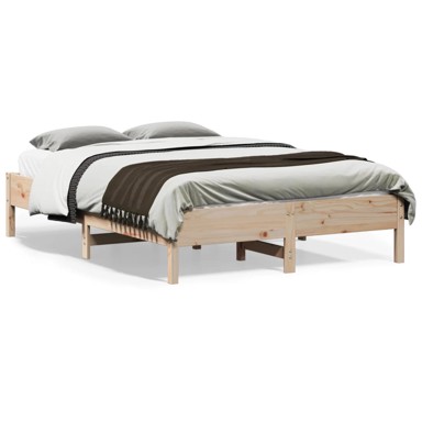 Okvir za krevet 140x190 cm od masivnog drva