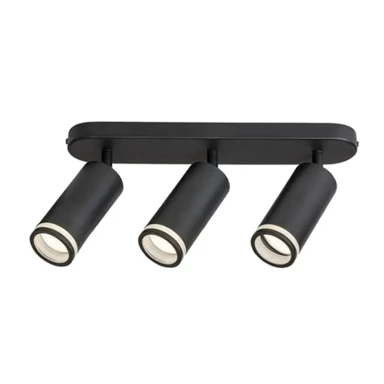 Stropna svjetiljka, Senobia, RA73035, GU10, 3x max 35W, IP20, crna