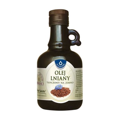 OLEOFARM Laneno ulje s vitaminom D, 250 ml