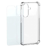SAMSUNG Maskica GP-FPS947AE za Galaxy S26 Plus 5G, silikonska s kaljenim staklom, prozirna