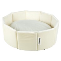 LOVE STORY Krevet za pse, Ø48 cm, krem