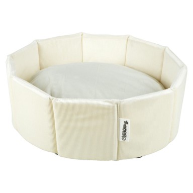 LOVE STORY Krevet za pse, Ø48 cm, krem