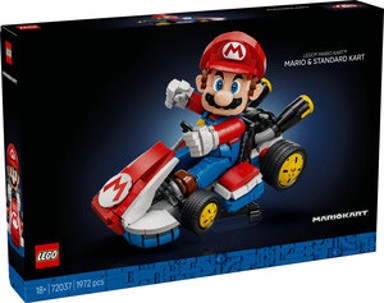 LEGO Super Mario: Mario Kart, Mario i Standard Kart, kolekcionarski model 72037