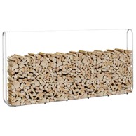 Stalak za drva za ogrjev 300x25x150 cm od pocinčanog čelika