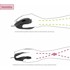 SPEEDLINK Miš Piavo, vertikalni, ergonomski, 2400 dpi, USB, gumirani, crni