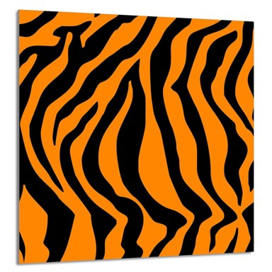 TMK Staklena zaštita za štednjak ili ploču za kuhanje 60x65, tiger