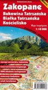GAUSS turistička karta Zakopanog, Bukowine Tatrzańske, Białke Tatrzańske i Kościeliska 1:10 000, kaširana