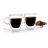VIALLI DESIGN Set od 2 šalice s dvostrukim staklenim stijenkama Amo Espresso, 50 ml