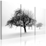 Slika Trees submerged in white 120x80