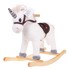 Konjić za ljuljanje, bijeli jednorog