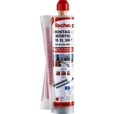 FISCHER Injekcijski mort FIS VL 300 T, 300 ml