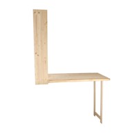 ESSCHERT DESIGN Vrtni barski stol 117x58 cm Baar