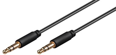 Audio kabel 3,5 mm minijack, 3-polni, stereo