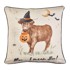 CATHERINE LANSFIELD Ukrasni jastuk s motivom noći vještiva 45x45 cm Halloween Highland Cow 