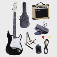 TERRIS Električna gitara TEP1BLK SET, crna